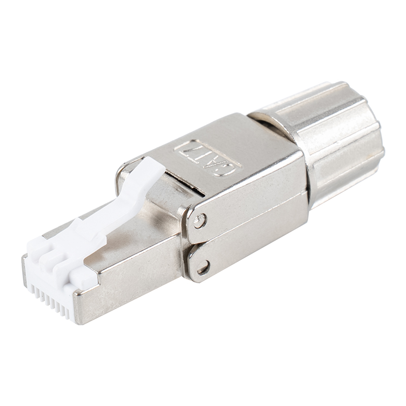 Cat7 árnyékolt szerszám nélküli RJ45 csatlakozó RJ-G40S-1-C7 Cat7 árnyékolt szerszám nélküli RJ45 csatlakozó RJ-G40S-1-C7