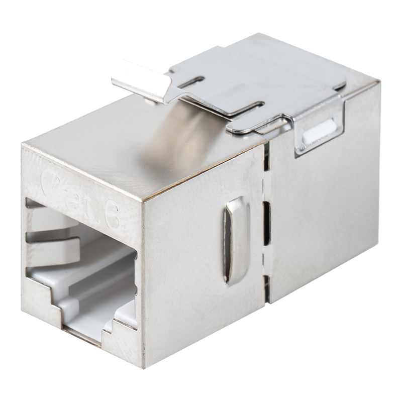 Cat6 árnyékolt RJ45 egyenes csatlakozó (fém klipsszel) SM-2035SC6 Cat6 árnyékolt RJ45 egyenes csatlakozó (fém klipsszel) SM-2035SC6