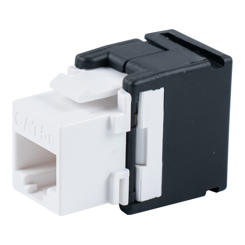 C6A Árnyékolatlan 180°-os Tolless Keystone Jack SM-2335H8C6A