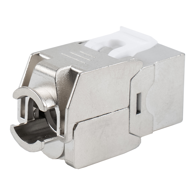C6A árnyékolt 180°-os Tolless Keystone Jack (felhajtható típusú) SM-2336SH8C6A C6A árnyékolt 180°-os Tolless Keystone Jack (felhajtható típusú) SM-2336SH8C6A