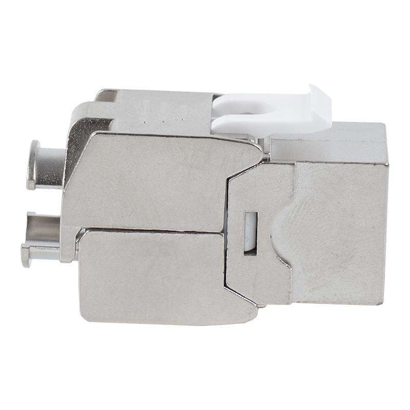 C6A árnyékolt 180°-os Tolless Keystone Jack (felhajtható típusú) SM-2336SH8C6A C6A árnyékolt 180°-os Tolless Keystone Jack (felhajtható típusú) SM-2336SH8C6A