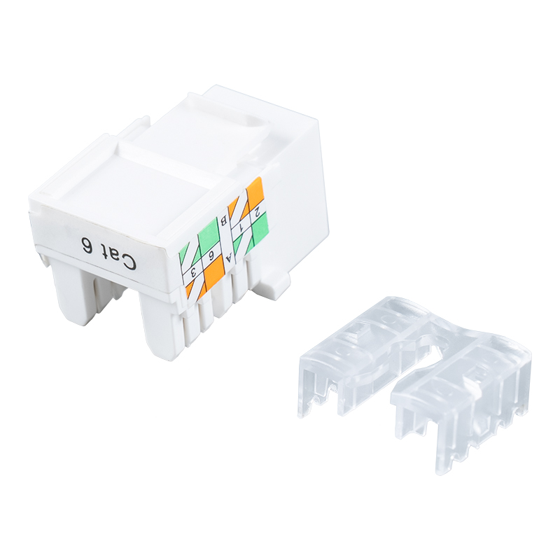 Cat6 Árnyékolatlan 90°-os Keystone Jack SM-2337H8C6 Cat6 Árnyékolatlan 90°-os Keystone Jack SM-2337H8C6
