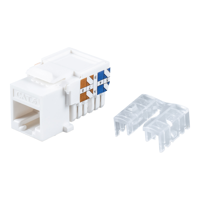 Cat6 Árnyékolatlan 90°-os Keystone Jack SM-2337H8C6