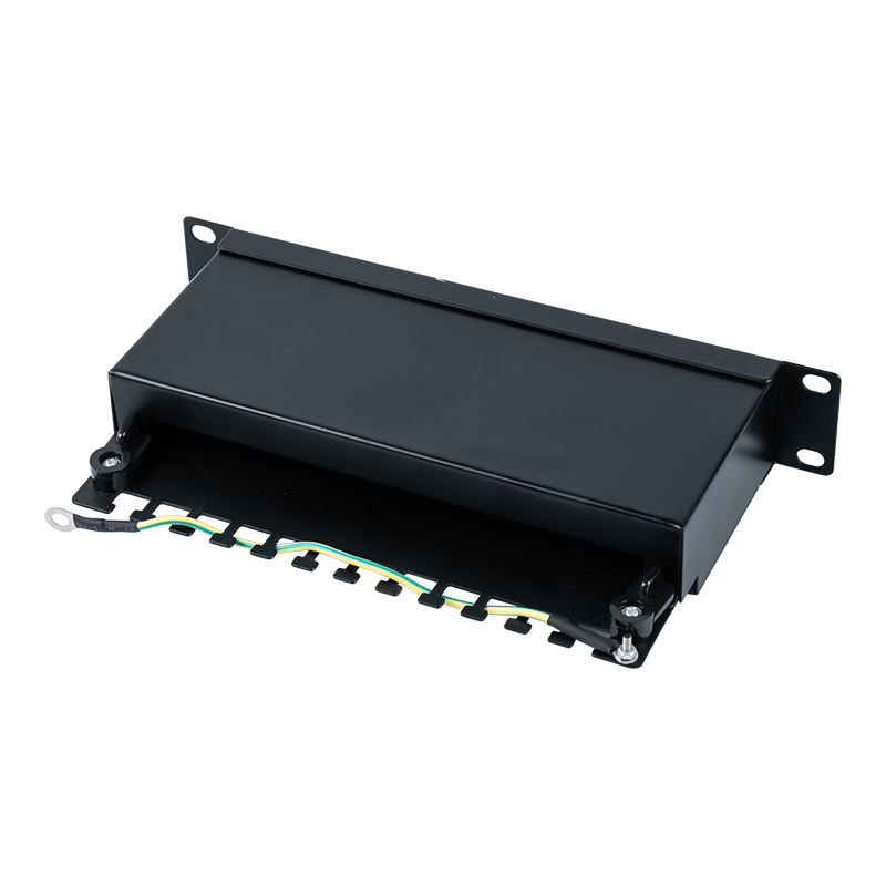 6. kategória 10 hüvelykes 1U árnyékolt 12 portos patch panel SP-3250SK12-C6 6. kategória 10 hüvelykes 1U árnyékolt 12 portos patch panel SP-3250SK12-C6
