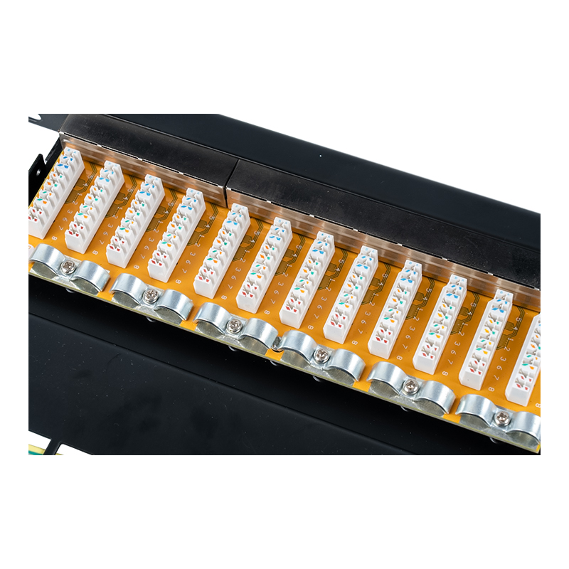 6. kategória 10 hüvelykes 1U árnyékolt 12 portos patch panel SP-3250SK12-C6 6. kategória 10 hüvelykes 1U árnyékolt 12 portos patch panel SP-3250SK12-C6