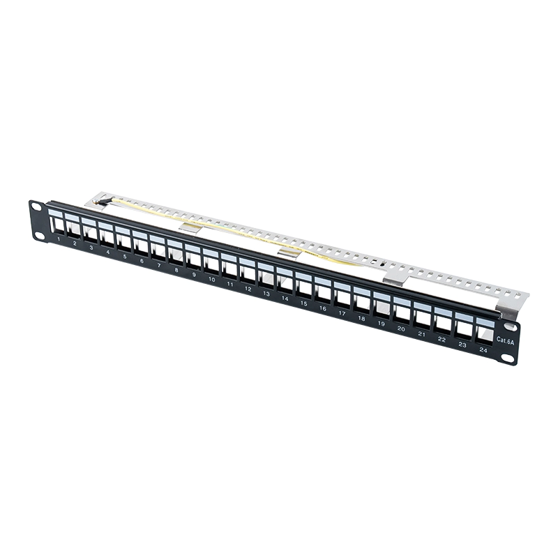 19 hüvelykes 1U 24 portos árnyékolt üres rackSP-3317S-24P
