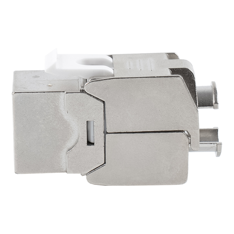 C6A árnyékolt 180°-os Tolless Keystone Jack (felhajtható típusú) SM-2336SH8C6A C6A árnyékolt 180°-os Tolless Keystone Jack (felhajtható típusú) SM-2336SH8C6A