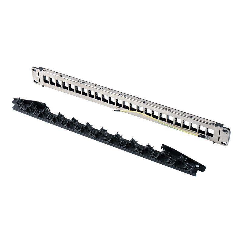 19 hüvelykes 1U 24 portos árnyékolatlan rack (összecsukható konzol) SP-3402-24P 19 hüvelykes 1U 24 portos árnyékolatlan rack (összecsukható konzol) SP-3402-24P