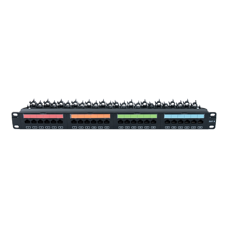 19 hüvelykes 1U 24 portos árnyékolatlan rack (flip-top műanyag ablak) SP-3405-24P 19 hüvelykes 1U 24 portos árnyékolatlan rack (flip-top műanyag ablak) SP-3405-24P