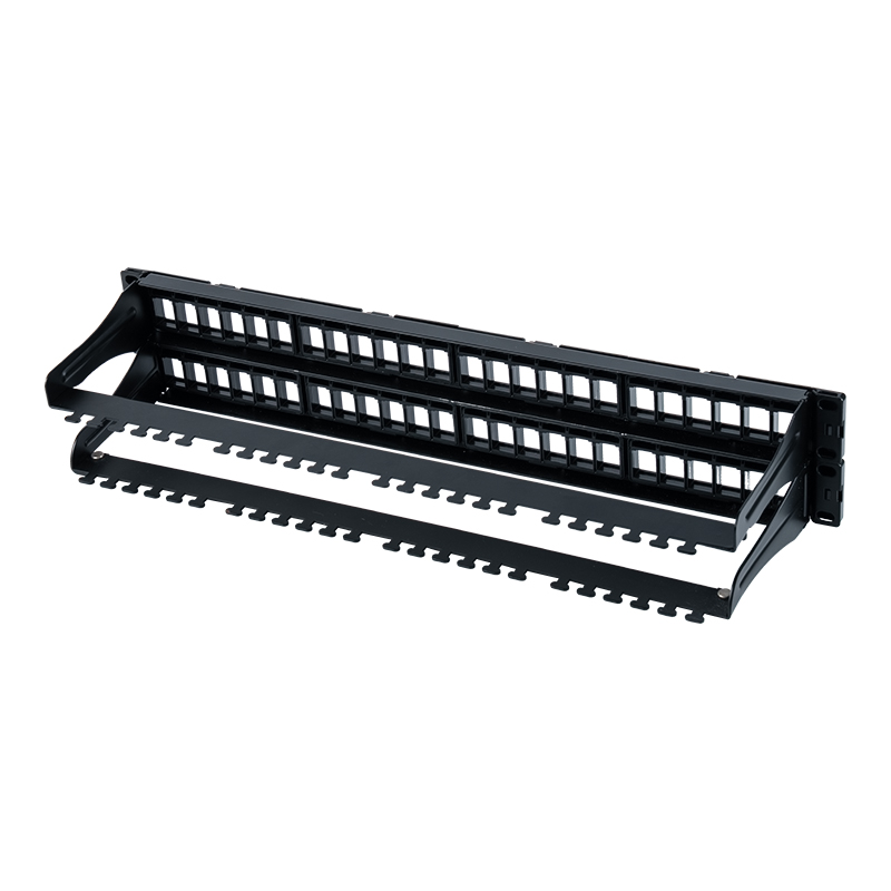19 hüvelykes 1U 48 portos árnyékolatlan rack (eltávolítható ablak) SP-3408-48P 19 hüvelykes 1U 48 portos árnyékolatlan rack (eltávolítható ablak) SP-3408-48P